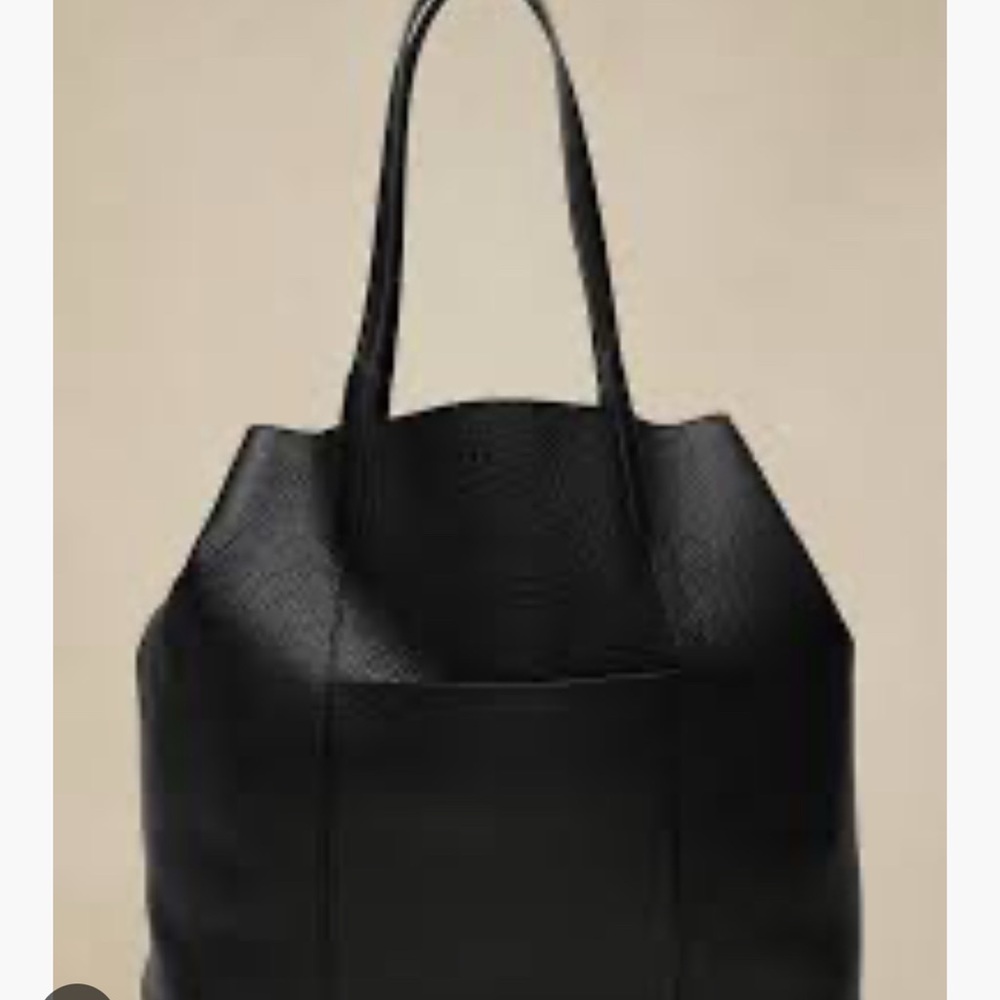 Leather Classic Tote Bag
